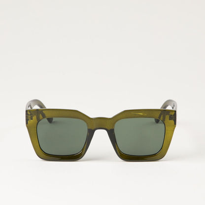 Anteojos de sol Mancora Cuadrado semitransparente verde Bobs