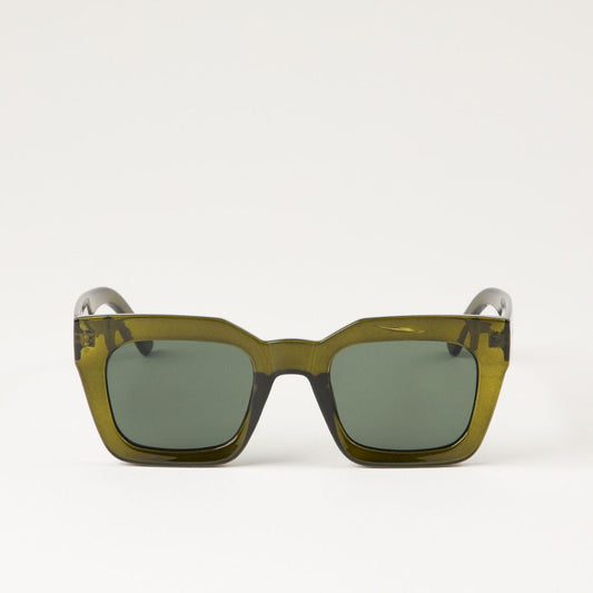 Anteojos de sol Mancora Cuadrado semitransparente verde Bobs