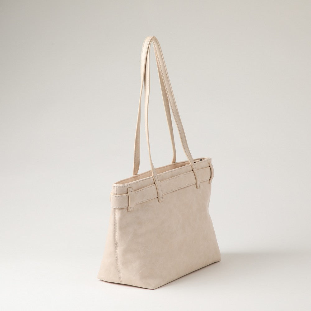Cartera Tote Asia Ivory Humana