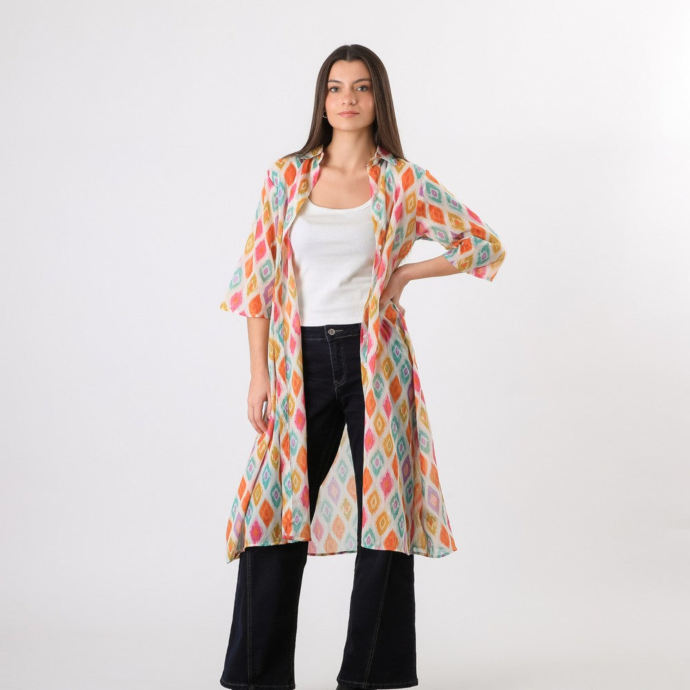 Kimono Mosaic Multicolor Humana
