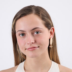 Aros Mediano Cotton Dorado Humana