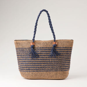 Cartera Playa Margarita Azul Tatienne