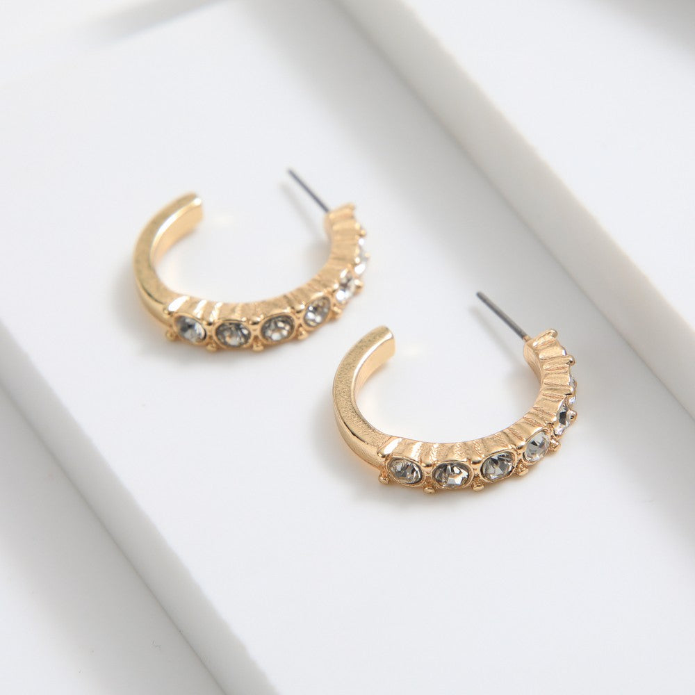 Aros Argollas Mili Plateado Tatienne