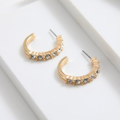 Aros Argollas Mili Plateado Tatienne