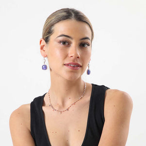 Aros Mediano Viridis Morado i-D