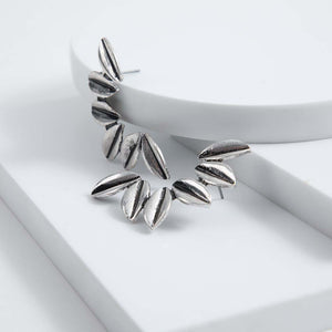 Aros Mediano Drácena Plateado Humana