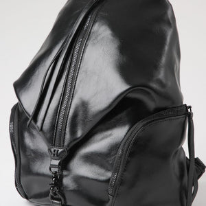 Mochila Chloe Ecocuero Negro Humana