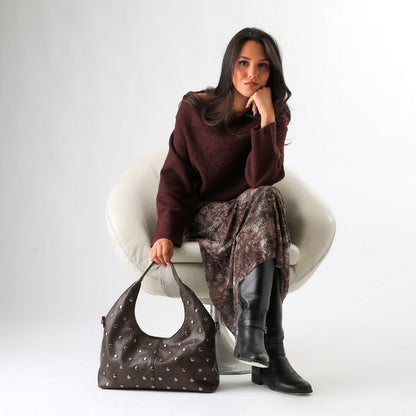 Cartera Hombro Anais Café Humana