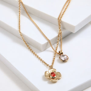 Collar Corto Dana Dorado Tatienne