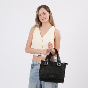 Cartera Bandolera Drina Ecocuero ojetillos Humana