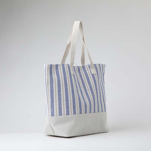 Cartera Hombro Stripes Azul i-D