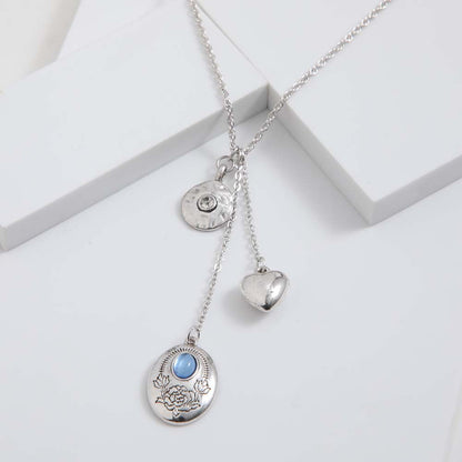 Collar Corto Family Celeste i-D