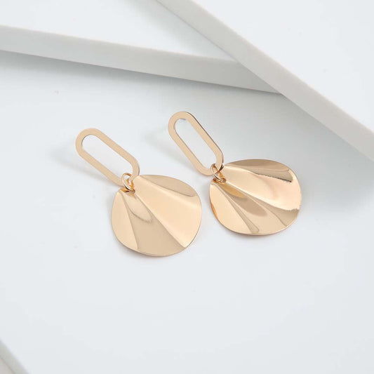 Aros Largos Stones Dorados i-D