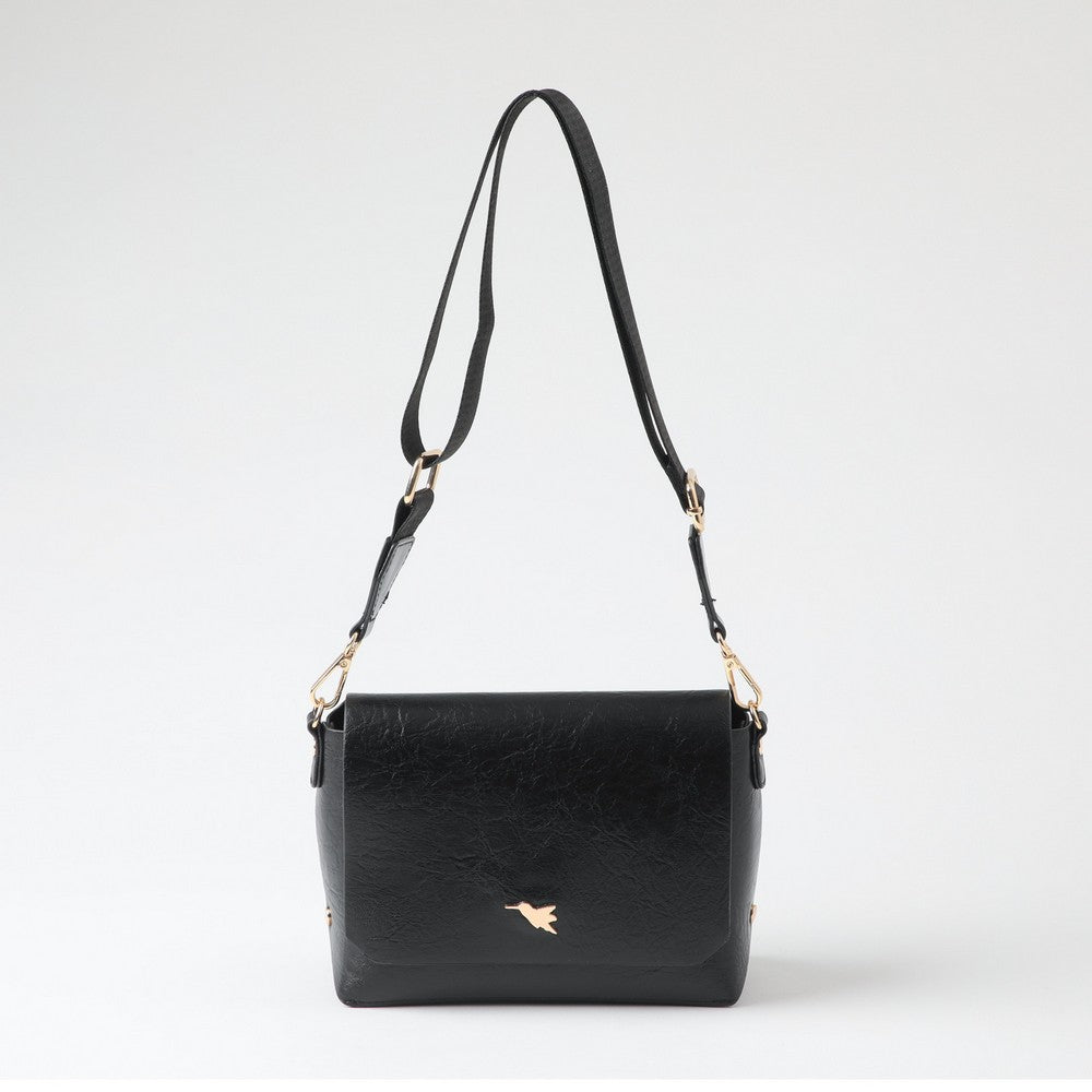 Cartera Cruzada Amur Negro Tatienne