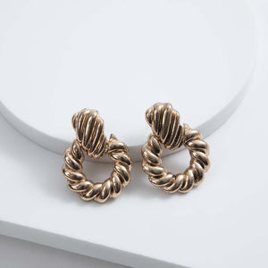 Aros Mediano Frugal Dorado i-D