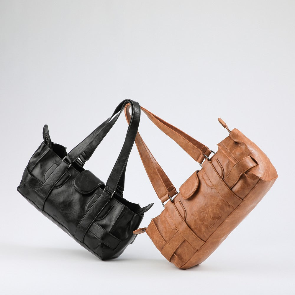 Cartera Hombro Uma Camel Humana