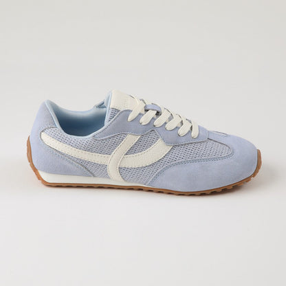 Zapatilla Leather Light Blue Rosetta Humana 36