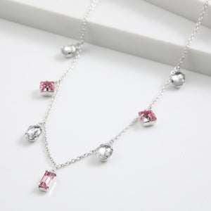 Collar Ele Plateado ID