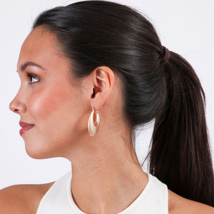 Aros Argolla Cerrada Dorado Humana