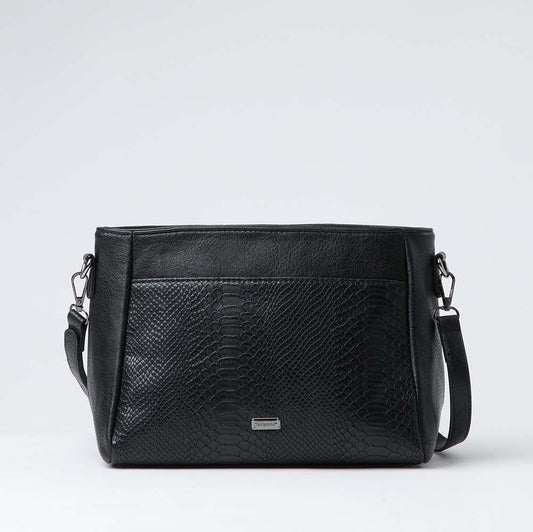 Cartera Cruzada Deep Negra Tatienne