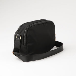 Cartera Bandolera Nylon Gijon Negro  i-D