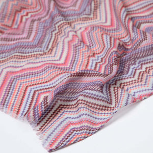 Pañuelo Estampado Chevron Rosado Humana