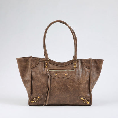 Cartera Tote Mia Brown Humana