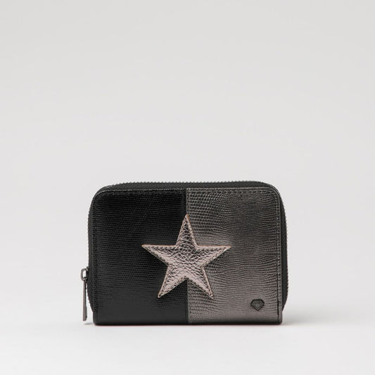 Billetera Mediana Star Negra i-D