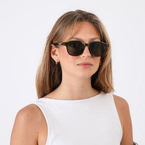 Anteojos de sol Bonaire Geométrico verde Bobs