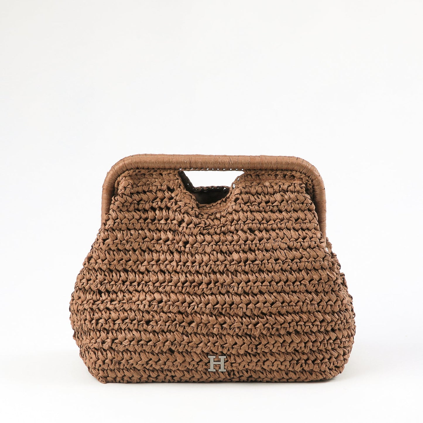 Cartera Clutch Palma Café Humana
