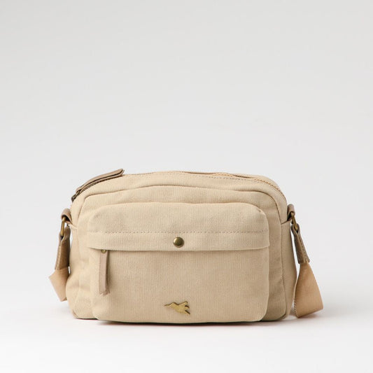 Cartera Cruzada Estrella Beige Tatienne