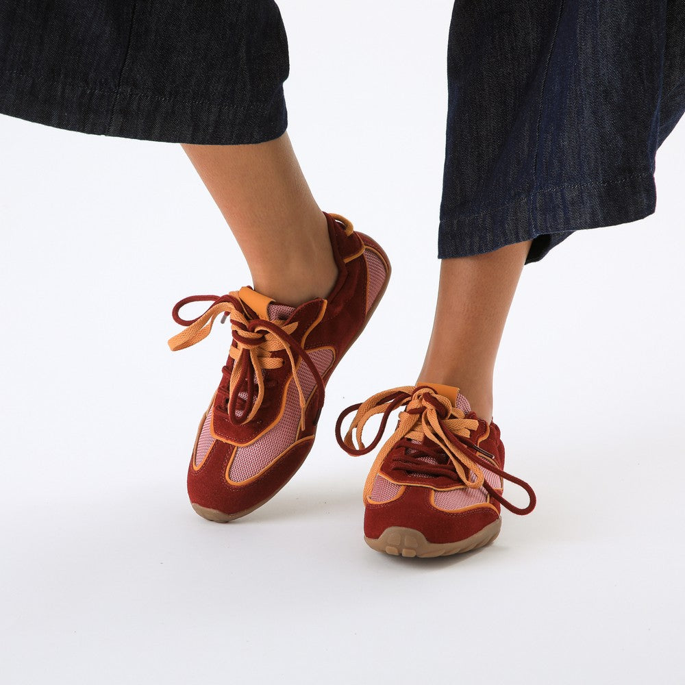 Zapatilla Leather Wine Lucente Humana 36