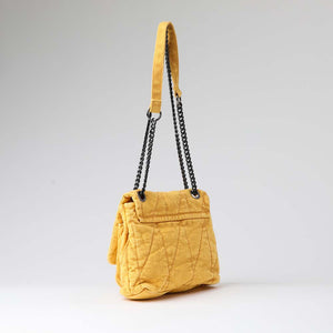 Cartera Hombro Cúa Amarilla Humana