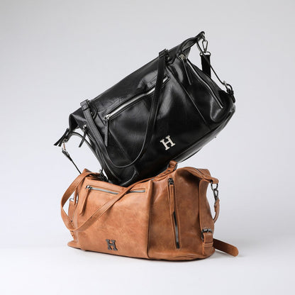 Cartera Hombro Vittoria Camel Humana