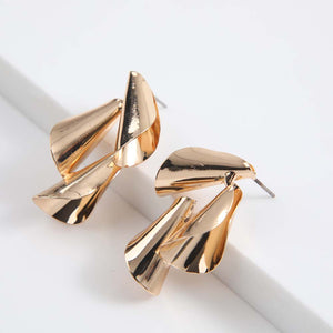 Aros Pegado Fiore Dorado Tatienne