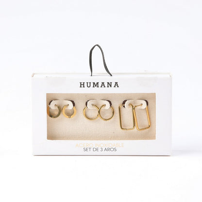Set De Aros Roy Dorado Humana