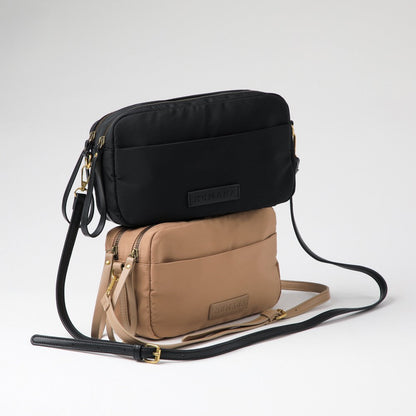 Cartera Cruzada Alice Beige Humana