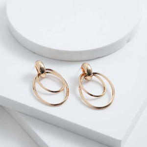 Aros Mediano Camboriú Dorado i-D