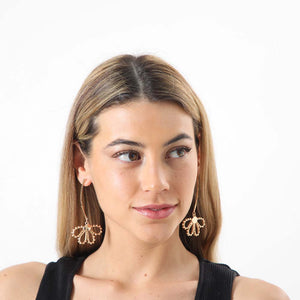 Aros Largos Cor Dorados i-D