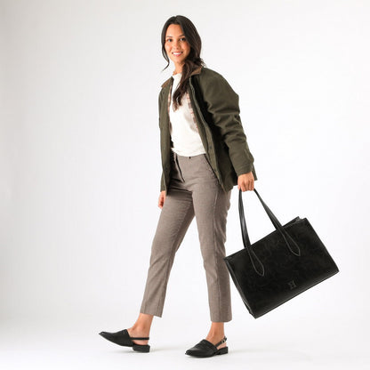 Cartera Tote Ana Negro Humana