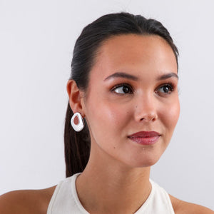 Aros Clip Plateado Humana