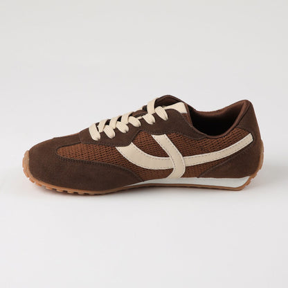 Zapatilla Leather Chocolate Rosetta Humana 36