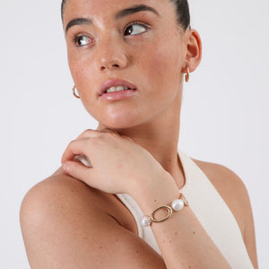 Pulsera Florence Dorado ID