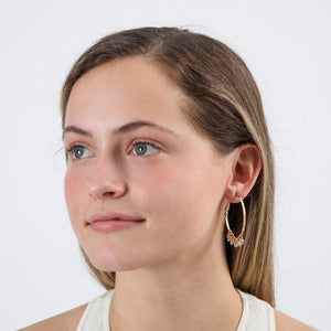 Aros Argolla Viri Dorado Humana