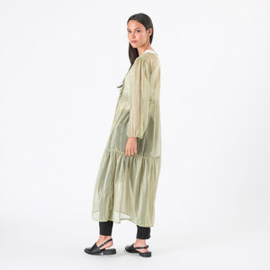 Kimono Loti Verde Humana