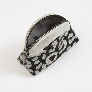 Monedero Rosy Leopard Black Humana