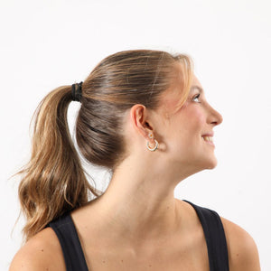 Aros Set Apricot Crush 2 Dorado Tatienne