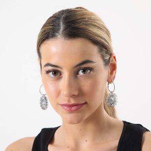 Argollas Krabi Plateadas i-D