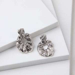 Aros Medianos Lirio Plateados Humana