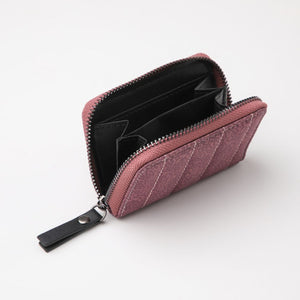 Billetera Chica Spots Rosada i-D